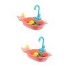 Toyvian 1 Ensemble Lave-Vaisselle Jouets pour Tout-Petits Enfants Fille Jouets Ensembles De Jeux pour Enfants Jeu De Rôle pou