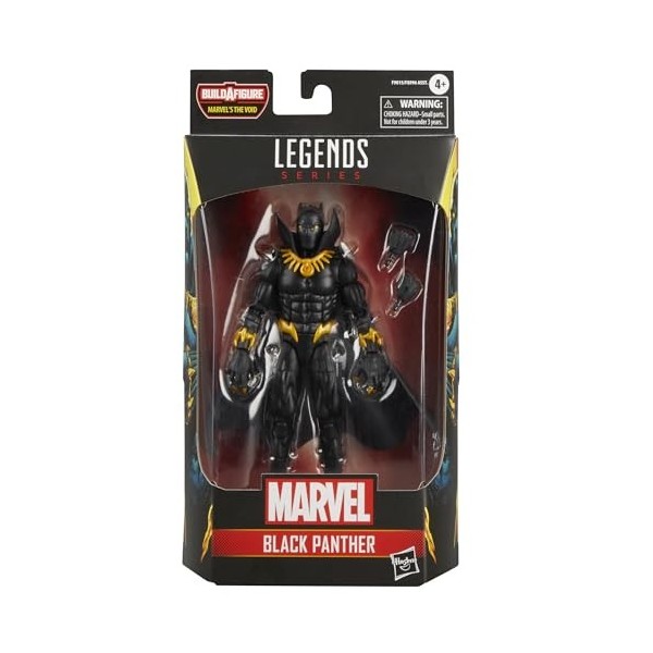 Marvel Legends Series, Figurine de Collection Black Panther inspirée des Bandes dessinées