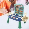 perfk Jouets dévier de Cuisine, système de Cycle deau Automatique, Jeu de rôle, évier, motricité Fine, Cuisine, Lavage, Jou