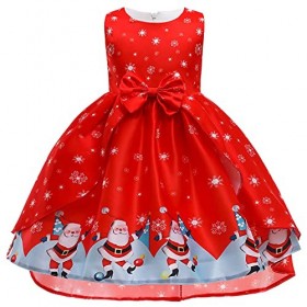Xiaojiu Robe Noel Fille Deguisement Pokemon Enfant Tenue Noël Bébé Fille Robe Sequins Costume Noel Bebe Masque Visage Deguise