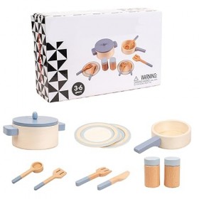 wisoolkic Jouets éducatifs de Maison pour Enfants, avantages de développement avec Simulation dustensiles de Cuisine, Jeu Am