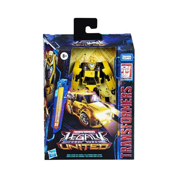 Transformers Generations Legacy United, Figurine Animated Universe Bumblebee Classe Deluxe