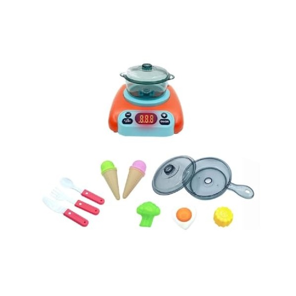 oueyfer Simulation Enfants Ustensiles de cuisine Jouets Aliments Jeu de rôle Jouet Cuisine Jeu de rôle Enfants Ustensiles de 