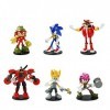 Bizak Sonic Prime Lot de 6 Figurines de 7,5 cm de Haut Assortiment 1 64116070-1 