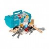 BRIO Builder - 34586 - Boite à Outils Builder - 49 Pièces - Jeu de construction STEM - Inclus : boite à outil - Sans pile - P