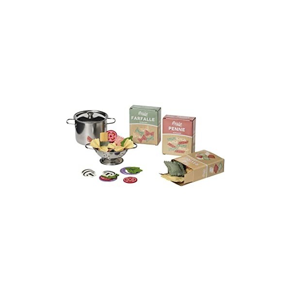 VERTBAUDET Set de pâtes en Feutrine Multicolore TU