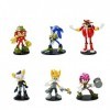 Bizak Sonic Prime Lot de 6 Figurines de 7,5 cm de Haut Assortiment 2 64116070-2 