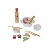 VERTBAUDET Set Wok de légumes en Bois Beige TU