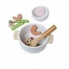 VERTBAUDET Set Wok de légumes en Bois Beige TU