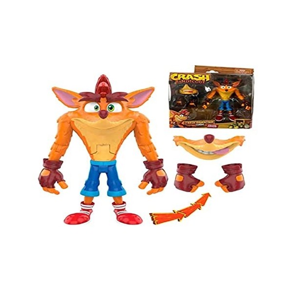 Figurines De Collection Crash Bandicoot, Masque, Jeu De Société