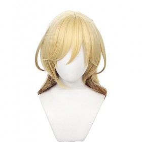 Perruque de cosplay Kaveh du jeu Genshin Impact