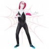 Kitimi Spider Costume Enfants 3D Anime Déguisement Spider Enfants, Costume Superhéros Complet avec Masque, Cosplay Costume De