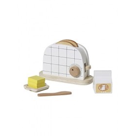 VERTBAUDET Set Toaster en Bois Multicolore TU