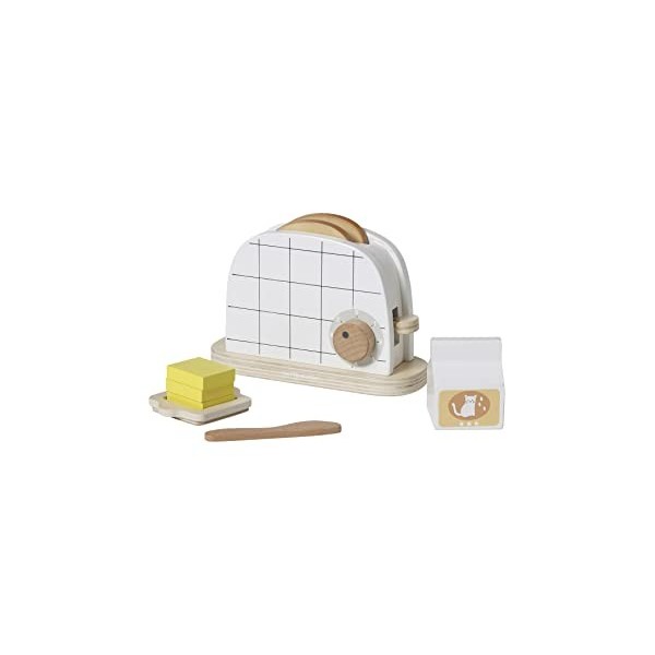 VERTBAUDET Set Toaster en Bois Multicolore TU