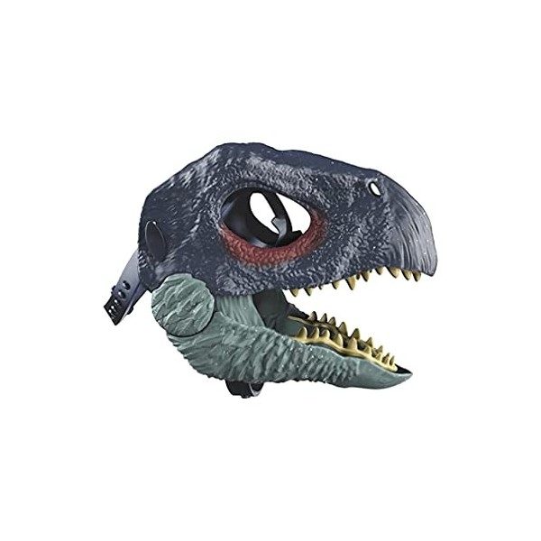 Costume de dinosaure Therizinosaure avec mâchoire ouverte, jeu de rôle dinosaure