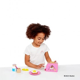 Theo Klein 7320 Barbietm&nbsp;-&nbsp;Grille-Pain en Bois Accessoires Inclus Accessoires pour Cuisines denfants Jouet pour Enfants Part