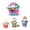 Totority Chariot Jouet De Crème Glacée Jouets pour Enfants Garçons Chariot Wagon pour Enfants Chariot danniversaire Portique