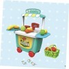 Totority Chariot Jouet De Crème Glacée Jouets pour Enfants Garçons Chariot Wagon pour Enfants Chariot danniversaire Portique