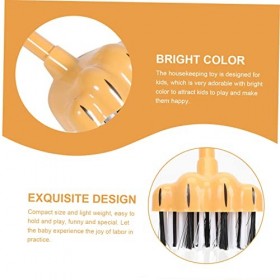 Abaodam 2 Pièces Balai pour Enfants Brosse De Sol pour Enfants Jouet De Nettoyage pour Enfants Aspirateur pour Enfants Jouets