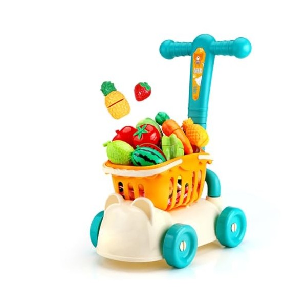 Didiseaon 1 Set Infantile Jouets Panier pour Enfants Aller Panier Bébé Poussette Enfant en Bas Âge Jouets Garçon Jouets Enfan