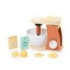 Harilla Accessoires de Cuisine de Jeu en Bois, Ensemble de Jouets de Simulation de Petits appareils, Jouets Montessori de Jeu