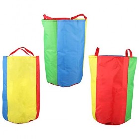KOMBIUDA 3 Pièces Sac De Saut Kangourou Outils pour Enfants Trucs De Plein Air Sac De Haricots pour Adultes Sac De Course en 