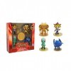 Yu Gi Oh - Lot de 4 Minifigures de 7,5 cm