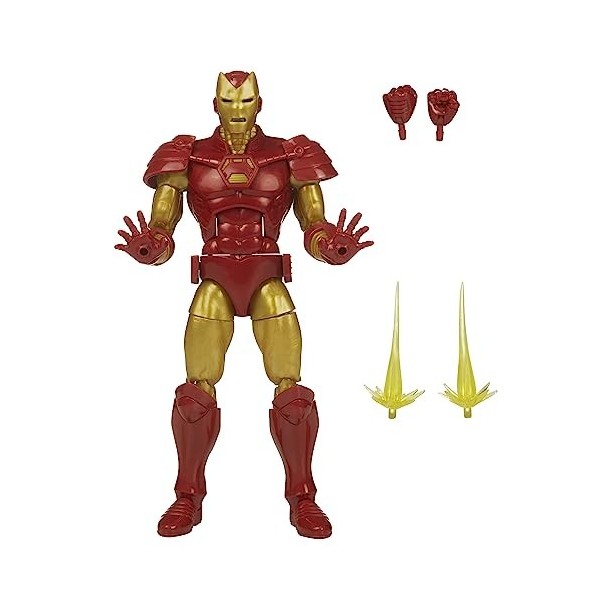 Hasbro Marvel Legends Series Marvel Comics, Figurine Iron Man Heroes Return de 15 cm, F36865X0