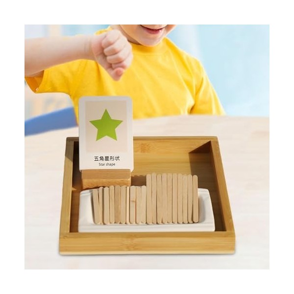 F Fityle Jouets empilables en bois Montessori pour filles de 3, 4, 5, 6, 7 ans, jouets éducatifs dapprentissage précoce, com