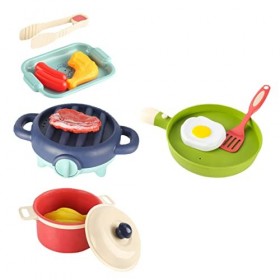 Toyvian 1 Ensemble Maison De Jeu Ustensiles De Cuisine Enfant Cadeau Cadeaux De Noël Jouets pour Enfants Cuisine Portique App