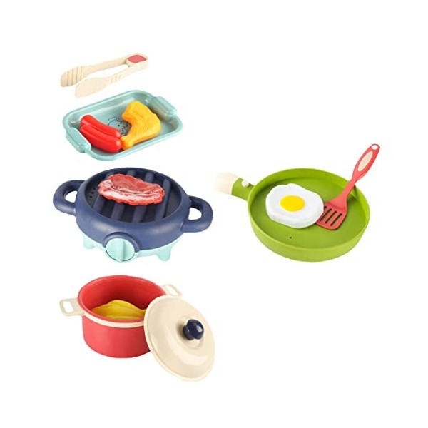 Toyvian 1 Ensemble Maison De Jeu Ustensiles De Cuisine Enfant Cadeau Cadeaux De Noël Jouets pour Enfants Cuisine Portique App