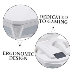 UKCOCO Puces 1 Paire Ds s sans Fil Casque De Jeu Portable sans Fil Portable Casque Puce doreilles avec Microphone P50 Abs A