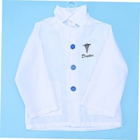 Toyvian Enfants Costumes Halloween Costumes Enfants Médecin Manteau Médecin Jeu De Rôle Tenue Enfants Médecin Tenue Vêtements