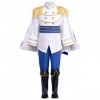 IDOPIP Deguisement Roi pour Enfants Garçon, Deguisement prince Médiéval enfant Costume Roi Garçon, Costume Enfant Jeu de rôle