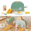 Jouets Cuisine Dimitation Machine À Pour Enfants Jeu Cuisine Pour Enfants Fabrication Toasts Finition Grain Bois Authentique