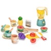 Accessoire Cuisine Enfant, Jouet Aliment en Bois, Enfant Fruits Jouet à Couper, Service à Thé en Bois Jeu dimitation Jouet, 