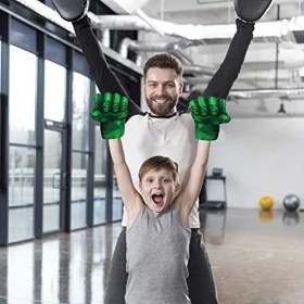 N-X Gants Gants de Boxe poings de héros, Jouets de Super-héros pour garçons Filles, Cadeau danniversaire de Costume de Jeu d