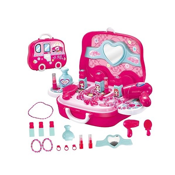 Toyvian 1 Ensemble Jeu De Rôle Jouets pour Les Tout-Petits Cosmétique Jouet Ensemble Jouet Accessoires pour Enfants Fille Jou