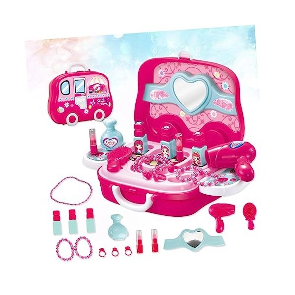 Toyvian 1 Ensemble Jeu De Rôle Jouets pour Les Tout-Petits Cosmétique Jouet Ensemble Jouet Accessoires pour Enfants Fille Jou