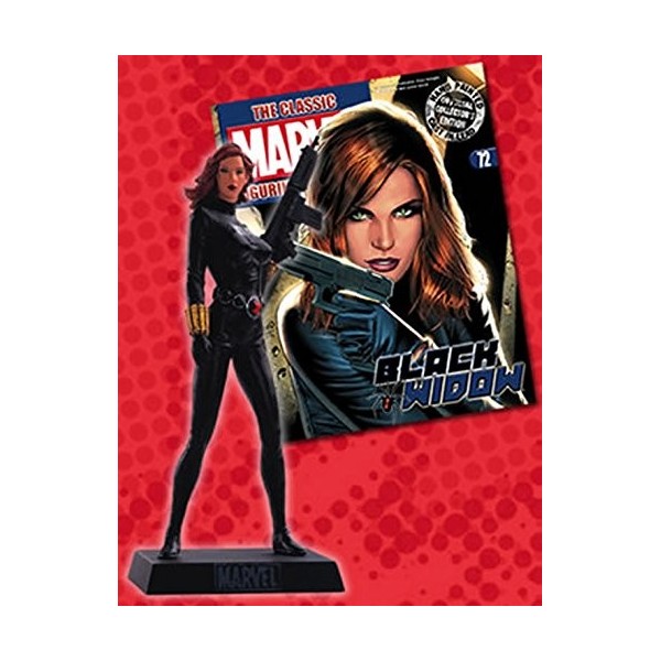 Eaglemoss Marvel Figurine Collection Nº 72 Black Widow