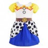 Lito Angels Deguisement Robe Enfant Fille, Anniversaire Fete Carnaval Cowgirl Costume Vetement Ete, Taille 7-8 ans étiquette