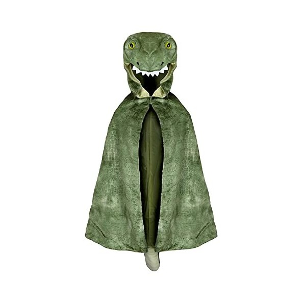 Enfants Dinosaure Dragon Cape Costume Cape Dragon Habiller Cape à Capuche Jeu De Rôle Cosplay Tenue Halloween Habiller Vêteme