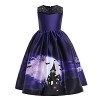 Xiaojiu DéGuisement Enfant Fille Deguisement Enfant Sorciere,Enfant 6 Ans Robe De Soirée Fille Cape Super Enfant Jupe Longue 