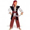 Ciao 10185 Pirate Costume pour enfant 6-8 anni Rosso/Nero/Bianco