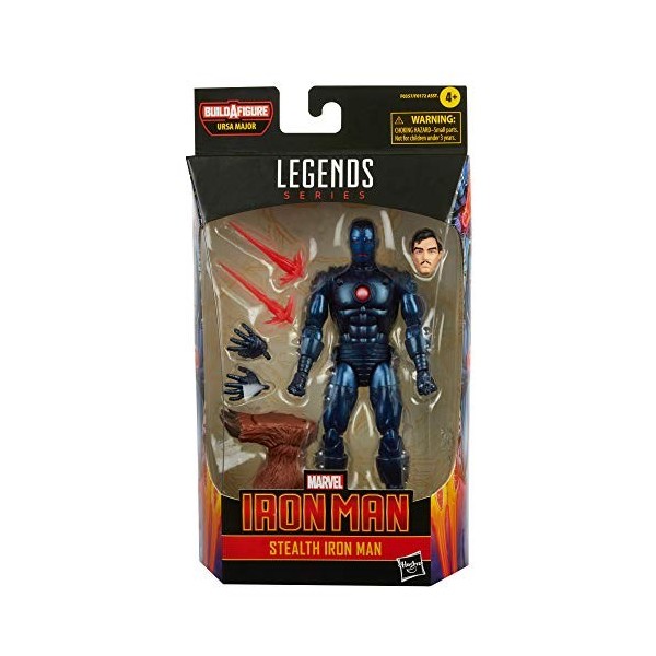 Marvel Hasbro Marvel Legends Series, figurine Stealth Iron Man de 15 cm, Design et Articulations Premium, 5 Accessoires et Pi