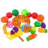 TOYANDONA 1 Set Jeu de Simulation Jeu de Nourriture Jeu de Simulation Cuisine Légumes Et Fruits Ensemble de Jouets pour Les E