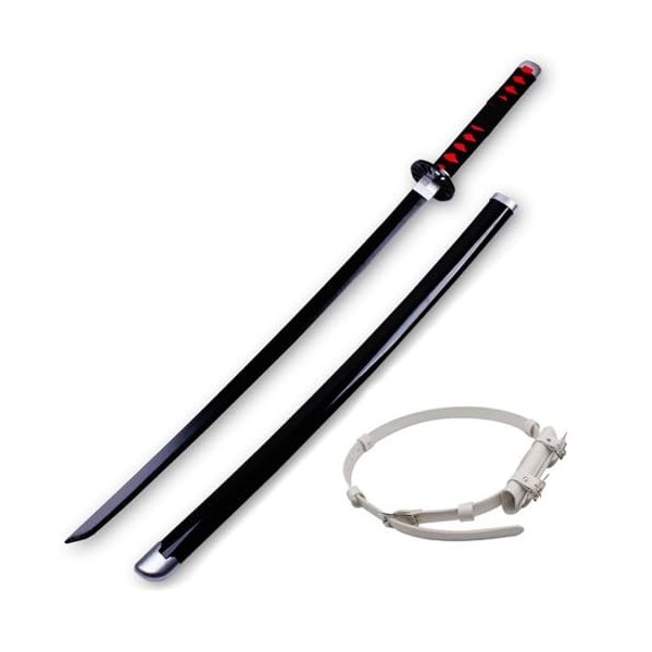 Épées Danime Tanjiro Épée Japonaise Katana Jouet Couteau Lame De Tueur De Démons Fait À La Main En Bois Pour Collection Cosp