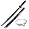 Épées Danime Tanjiro Épée Japonaise Katana Jouet Couteau Lame De Tueur De Démons Fait À La Main En Bois Pour Collection Cosp