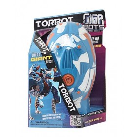 Giga Bots - Torbot | Energy Core se transforme en figurine daction massive – Beast | Comprend 29 pièces à construire | Jouet