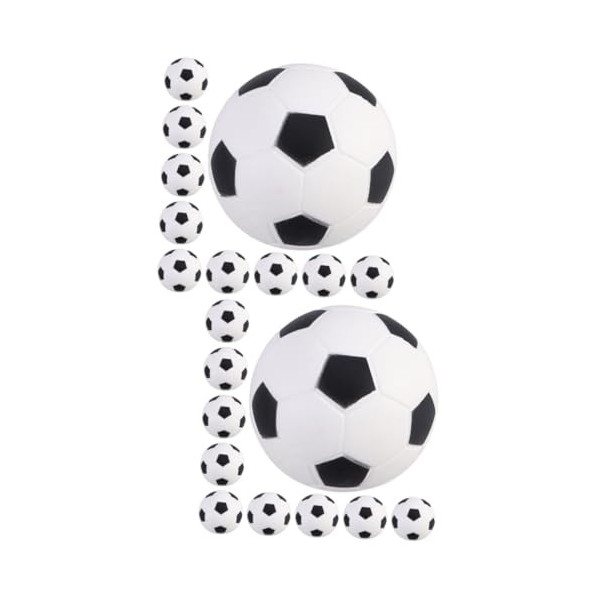 SAFIGLE 20 Pièces Ballon De Football Décorations De Fête Enfants Mi